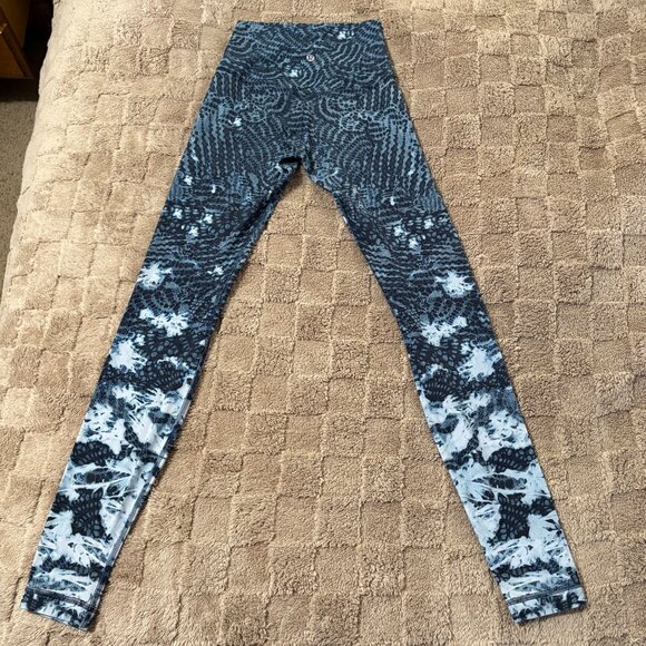 Lululemon Align Pant 28" Engineered High Rise Yoga Leggings Indigo Starlight 2 - Picture 6 of 9